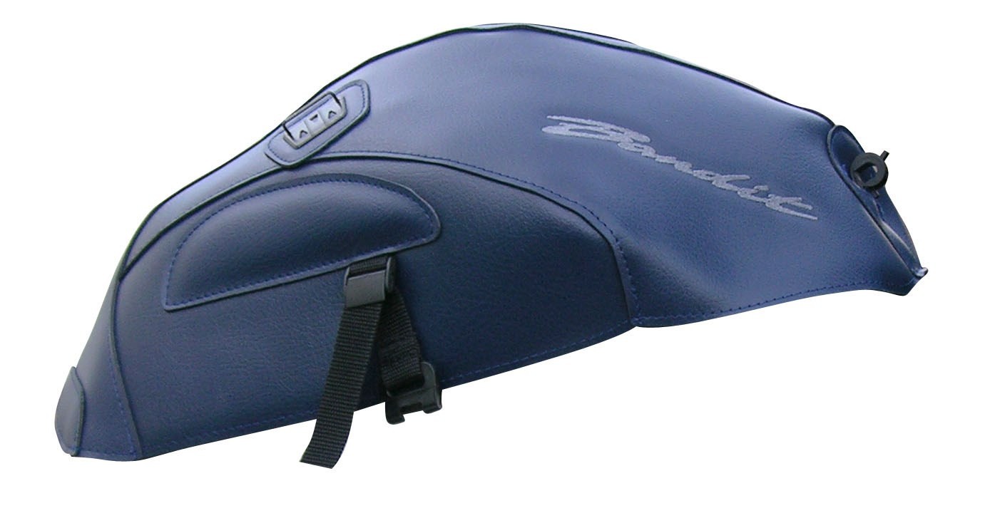 Évitez les rayures sur votre Suzuki Bandit grâce au tapis de réservoir Bagster bleu marine