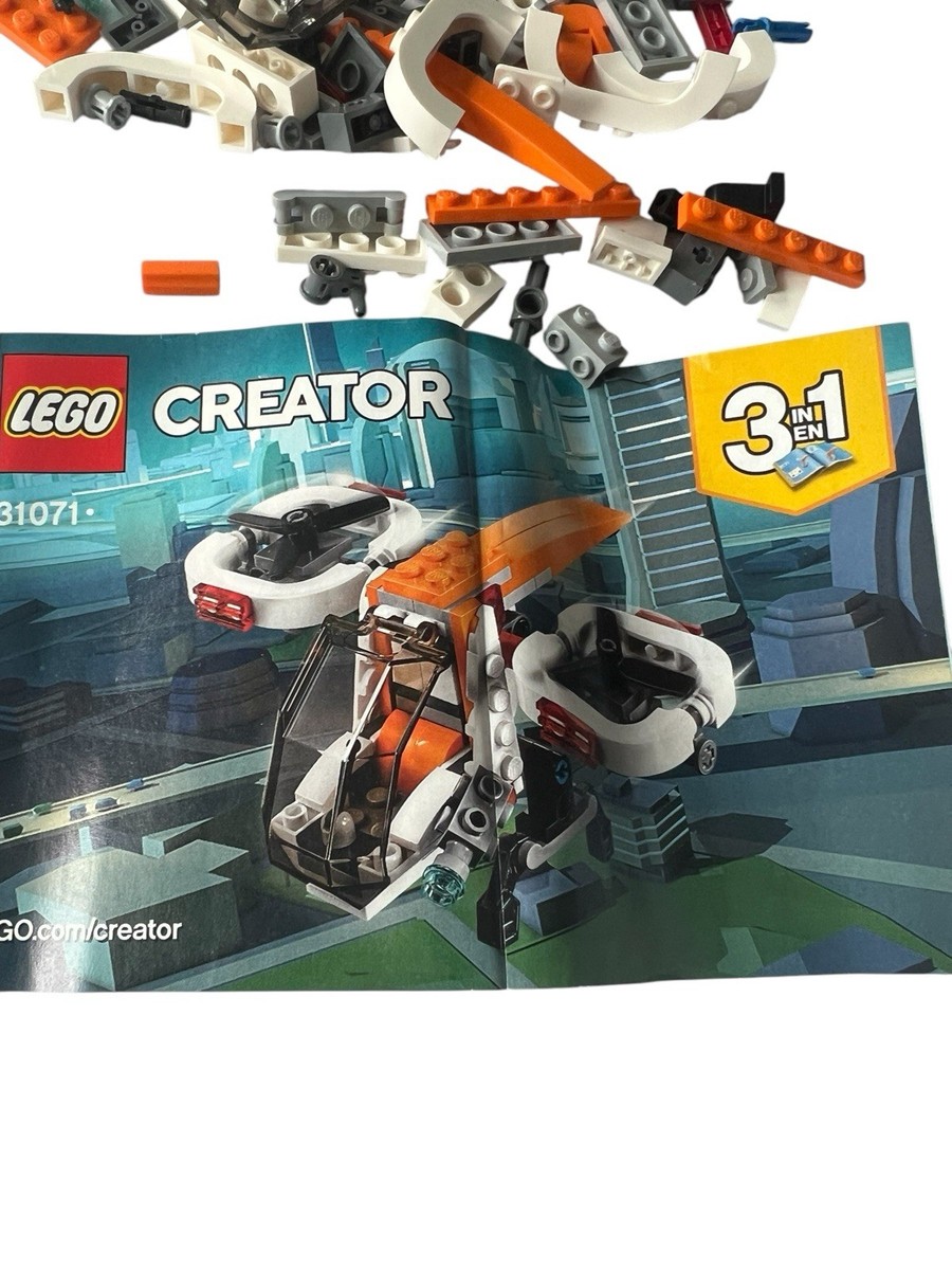 LEGO CREATOR: Drone Explorer (31071) No Box Complete. W