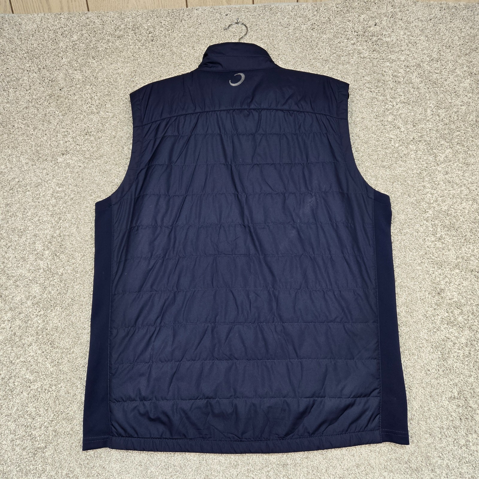 Zero Restriction Z625 Vest Blue Men's Large Orinda country club windwear NWT