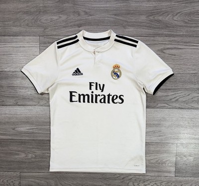 REAL MADRID 2018 2019 HOME FOOTBAL SHIRT SOCCER JERSEY ADIDAS SIZE