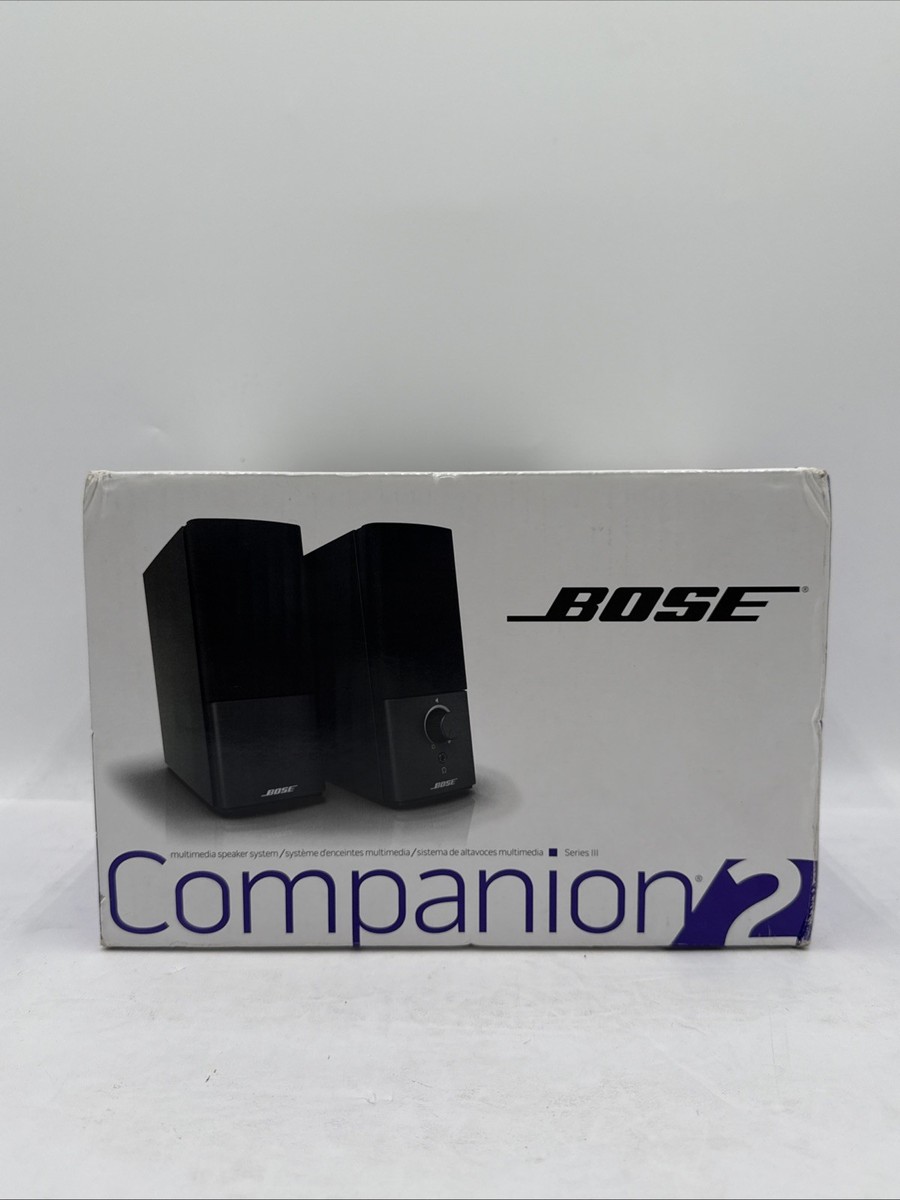 Buy Bose Companion 2 2.0 Channel Portable Speaker System online | eBay