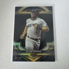 2024 Topps Triple Threads - William Contreras #74 Onyx /50