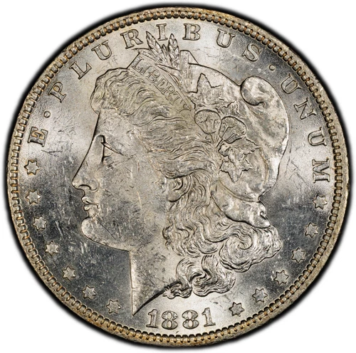 1881-O Morgan Silver Dollar - PCGS GOLD SHIELD MS62 - BETTER DATE BEAUTY!