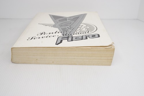 1987 Pontiac Fiero Service Manual General Motors OEM S-8710P SE GT Sport Coupe - Picture 6 of 7