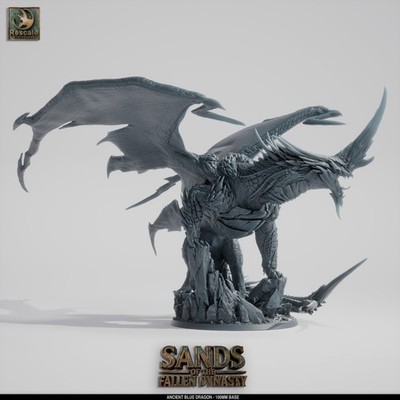 Elder Blue Dragon   32mm Scale   0,02mm High-Detail | Ready-to-Prime | Premium D
