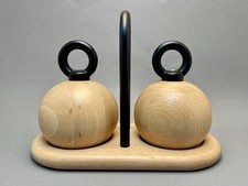 Bodum Nissen Denmark Ball Boy Pfeffer- und Salzmühle R. Nissen C. Jørgensen 1967