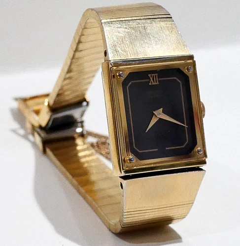 Seiko Vintage Quartz 1400-8109 Women’s Integrated Top Crystal Japan READ