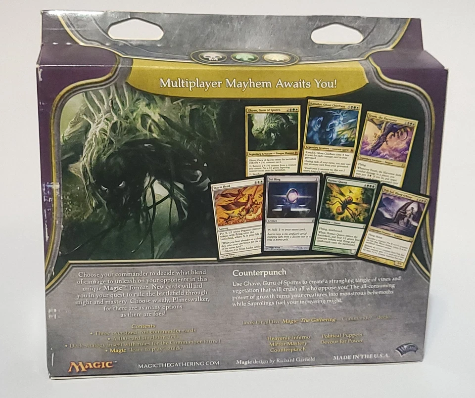 MTG Magic the Gathering - Sealed - English Commander 2011 Counterpunch - Image 2 of 2