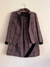 Marielouise Reynolds Vintage 1970s Tweed Wool Skirt Suit Set Made In Ireland