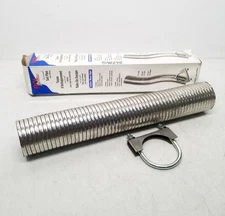 540275 ROL Exhaust Universal Flexible Tail Pipe With Clamp 18" Long - 2-3/4" Dia