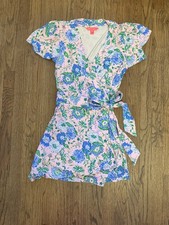 Lilly Pulitzer Sailynn Romper Rumor Has It Wrap Skort Size medium