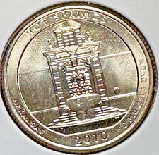 2010 D  Hot Springs Washington Quarter Uncirculated