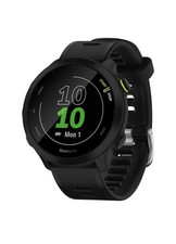 Garmin - Forerunner 55 GPS Smartwatch 42mm Fiber-Reinforced Polymer - Black