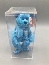 Ty Beanie Baby - Classy the Bear 2001 The People's Beanie Hologram Tag- Mint!!!