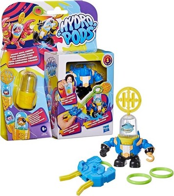 Verkaufe ein Spielzeug-Set bestehend aus Hydro Pods (Shark Aqua Armor) und Hasbr