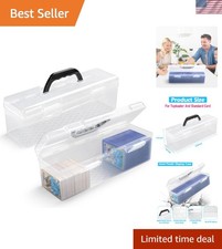Storage Box For Toploader, Trading Card Storage Box, Card Storage Box Plastic...