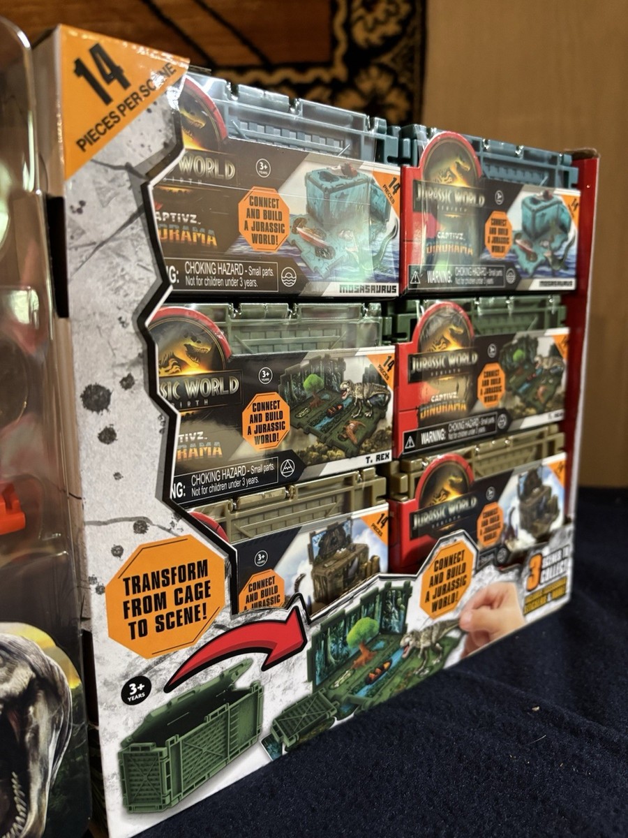 Jurassic World Rebirth Captivz 12+Display Dinorama Quetzalcoatlus