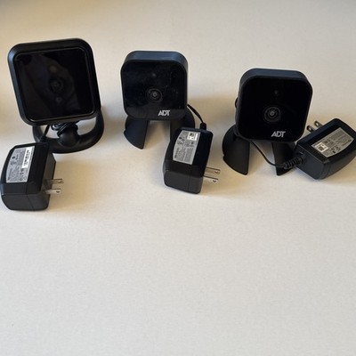 ADT Indoor Wireless Cameras - Lot of 3