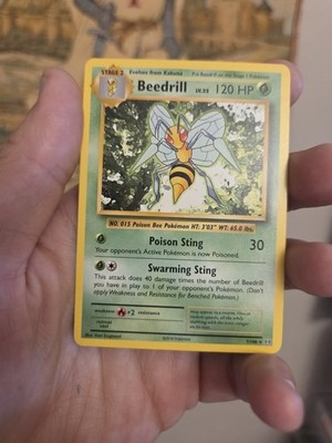 Pokémon Beedrill 7/108 EVO Evolutions LP/NM