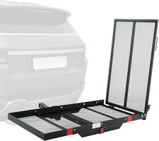 500 lb Wheelchair Mobility Scooter Carrier Ramp Hitch Medical Disability Ramp