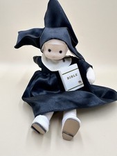 #S12 Little Ladies By Berkeley Nun Bible Cross Necklace Musical Doll