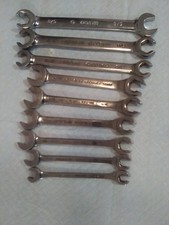 Matco Usa Flare Nut Chrome Wrench Lot