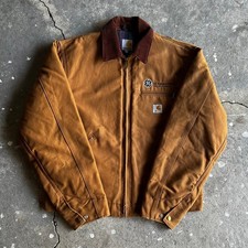 Carhartt J001 BRN brown Detroit work wear jacket