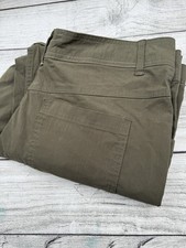 BSA Uniform Pant Men 34x26 Convertible Short Raw Hem Cargo Green Boy Scout-