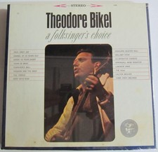 THEODORE BIKEL - A FOLKSINGER'S CHOICE REEL TO REEL TAPE Elektra SEALED NOS