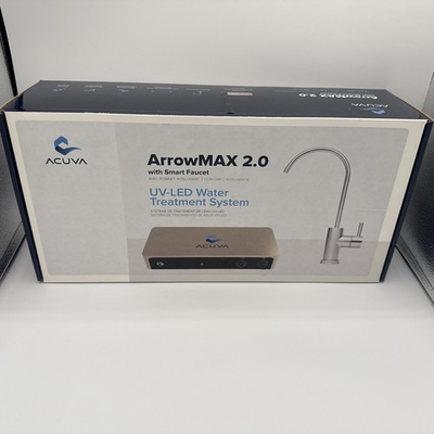 #ad NEW Acuva ArrowMax 2.0 Dual stage Microbial Under Sink Water Filtration System $125.99