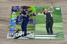 VIKTOR HOVLAND 2026 UD GOLF 2 CARD LOT BUMP& RUN+BASE CARD 