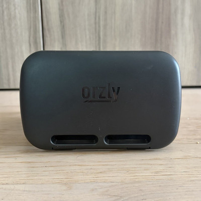 orzly VR-Headset für Nintendo Switch  Schwarz Kunststoff mit Kopfband