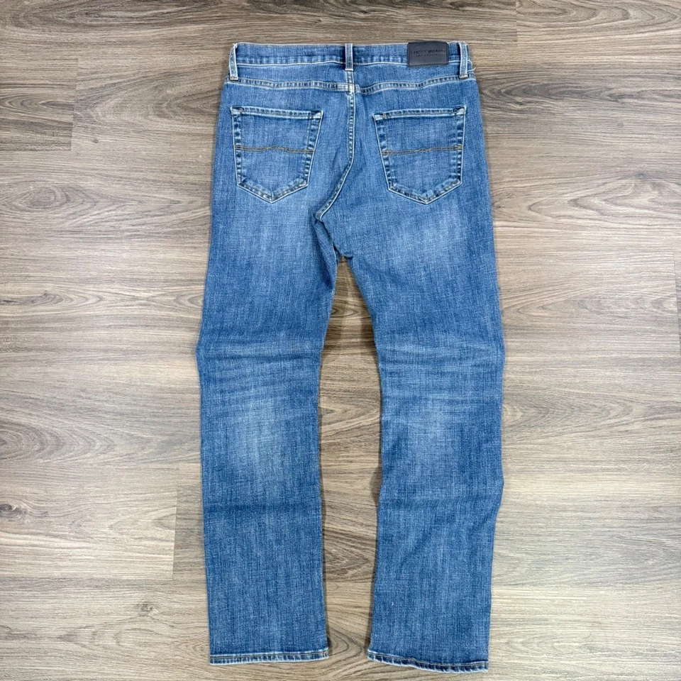 Lucky Brand 410 Athletic Slim Denim Jeans Mens Size 33x31 (tag 32)Blue Wash - Image 4 of 4