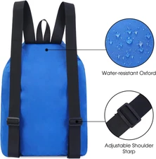 Swim Bag Mesh Drawstring Backpack Beach Backpack for Swimming, Gym, and Worko...