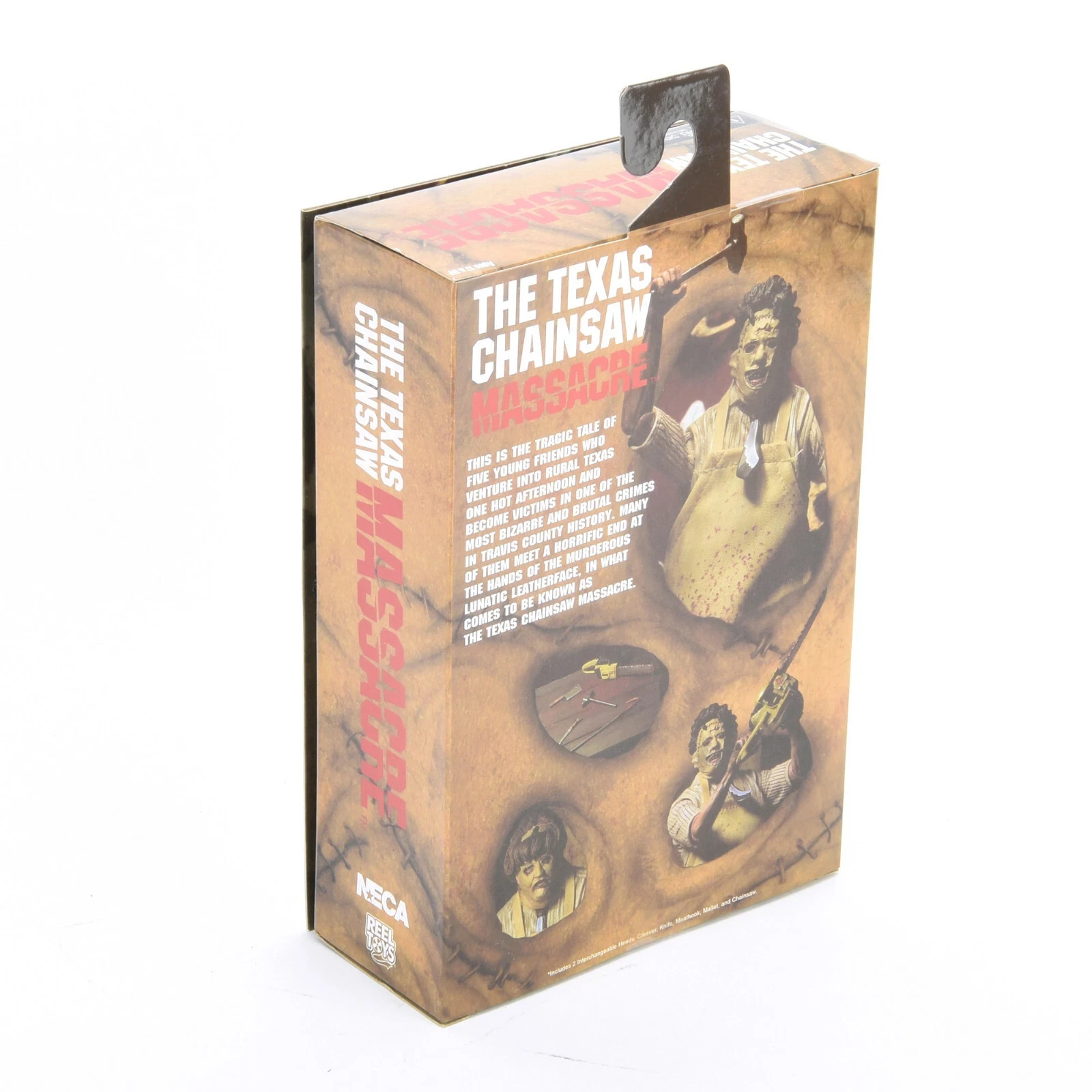 The Texas Chainsaw Massacre Leatherface 7" Action Figure Horror Moives Open Box - second product detail image