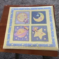 Pioneer E-Z Load Photo Album 12x12 Memory Photo 20 Top Loading Pg Moon Stars