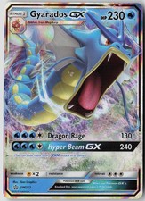 Gyarados GX - SM212 Holo Promo Sun & Moon Promo Pokemon Holo Damaged