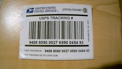 20 Pitney Bowes Label 888 Tracking Number stickers for USPS packages
