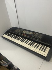 Teclado Yamaha PSR-225 61 teclas respuesta táctil portátil probado funcionando