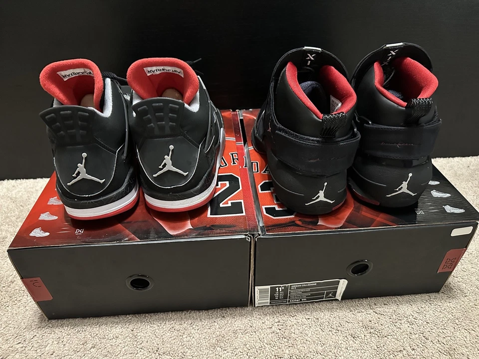 Talla 11.5 - TOTALMENTE NUEVO Air Jordan Collezione 19/4 Retro Countdown Pack Julio 2008 Foto 3 de 4