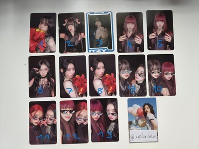 Itzy Photocards Ryujin Yuna Yeji Chaeryeong Unit Born To Be K-Pop