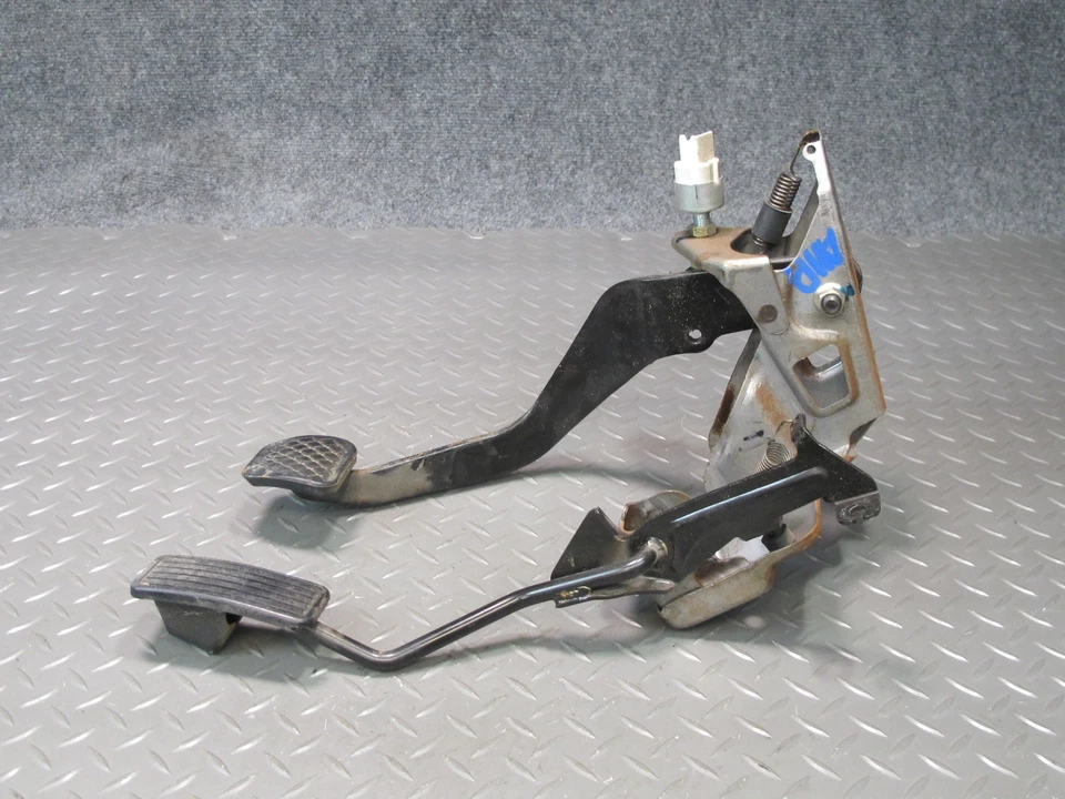 96-97 HONDA DEL SOL S MT MANUAL ACELERADOR DE GAS EMBRAGUE FRENO PEDAL CILINDRO JUEGO OEM Foto 4 de 4