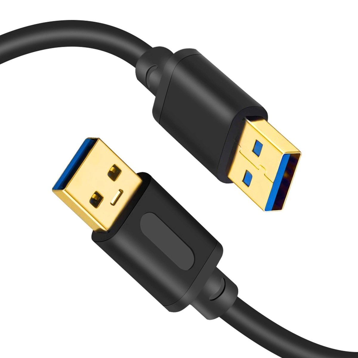 Tan QY USB 3.0 Male to Male 20Ft USB to USB Cord USB Cable