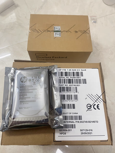 For HP 652564-B21 653955-001 300G 10K 2.5 inch, Server Hard Drive SAS - Afbeelding 2 van 2