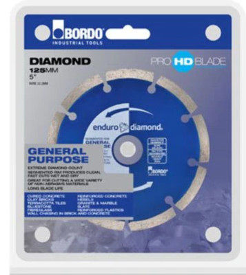 Segmented Diamond Green Concrete Blade | Bordo