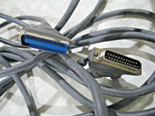 Belkin 15' foot Parallel Printer Cable IEEE DB25 Pin Male To Centronics 36 Male