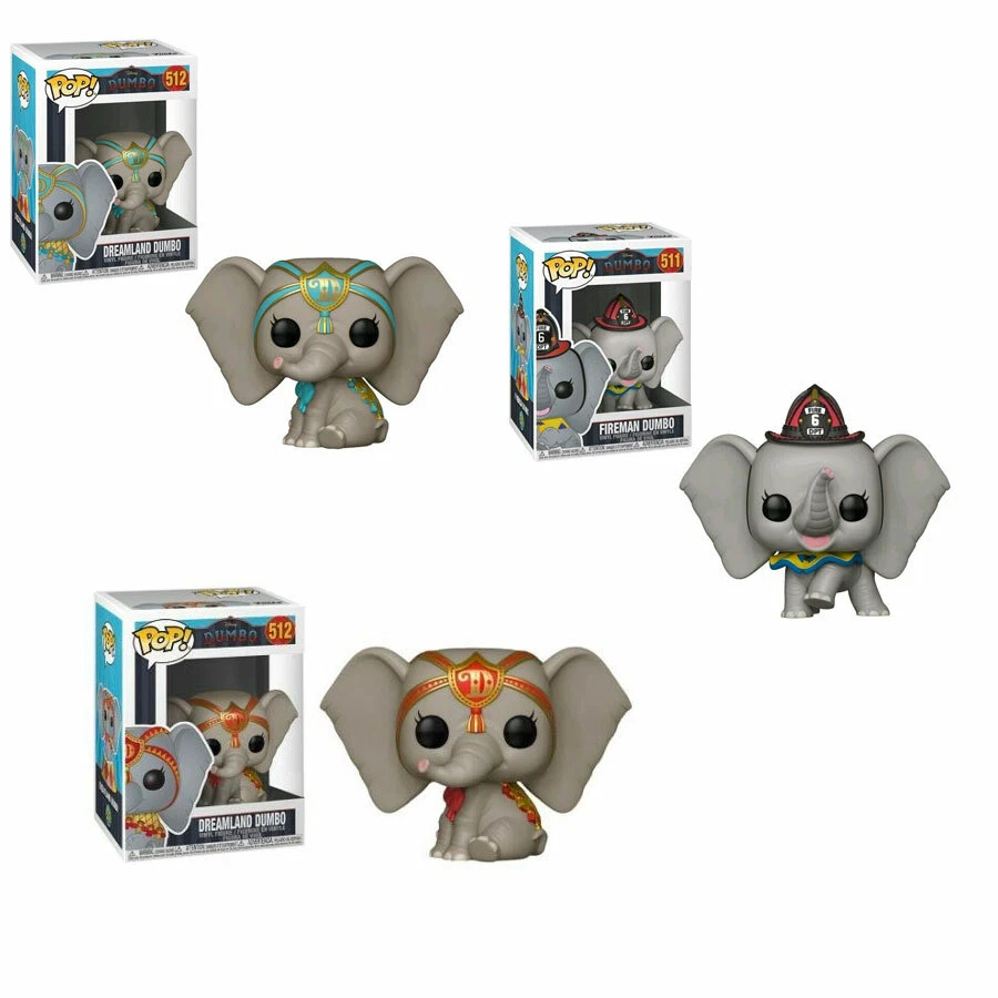 Dumbo Fireman, Dreamland & Dreamland (Juego de 3) Pop! Vinilo + PROTECTOR POP Foto 2 de 3