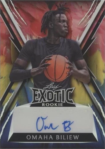 2023 Leaf Exotic - Omaha Biliew #BA-OB1