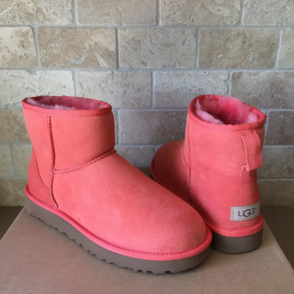 Coral color uggs deals
