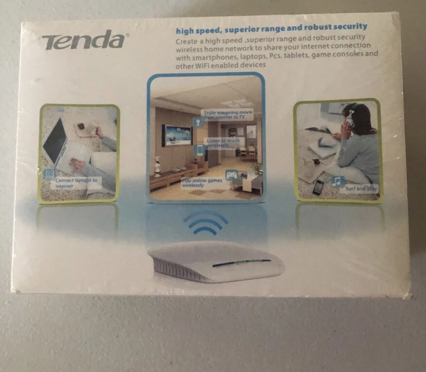 TENDA 300M bps W368R Wireless-N Home Router - Image 3 of 4